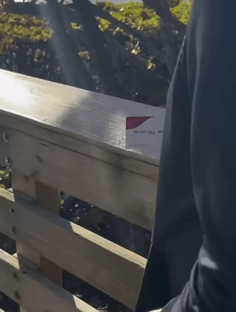 Applying patch outdoors